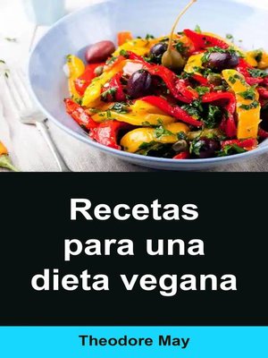 cover image of Recetas para una dieta vegana